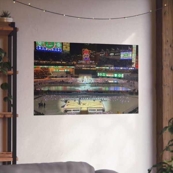 2022 Winter Classic Target Field - St. Louis Blues vs Minnesota Wild Fine Art Posters - Image 3