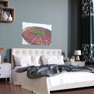 Ole Miss Rebels Vaught–Hemingway Stadium Indoor and Outdoor Silk Posters