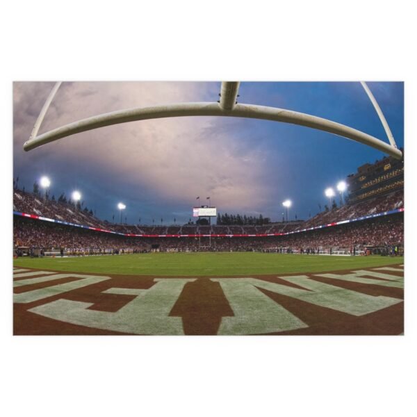 Stanford Cardinal Stanford Stadium Indoor and Outdoor Silk Posters - Image 2