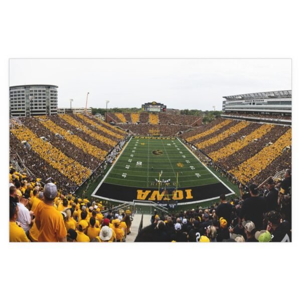 Iowa Hawkeyes Kinnick Stadium Indoor and Outdoor Silk Posters - Image 2