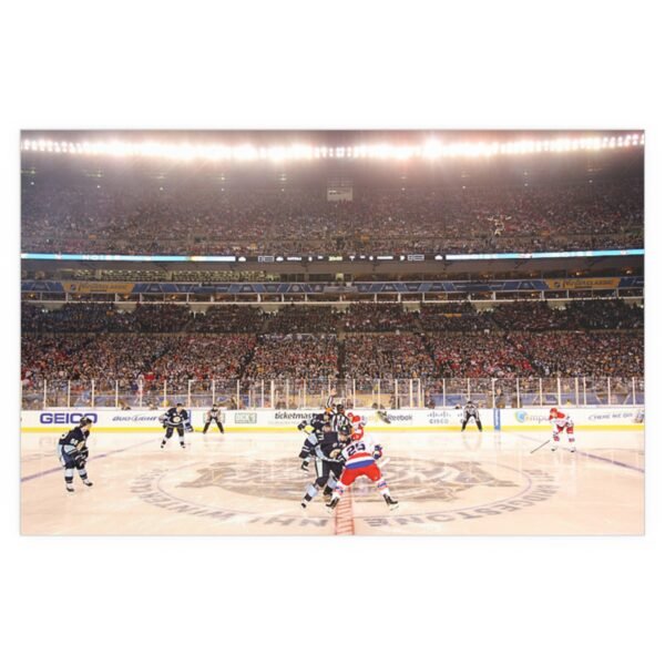 2011 Winter Classic Heinz Field - Washington Capitals vs Pittsburgh Penguins Indoor and Outdoor Silk Posters - Image 2