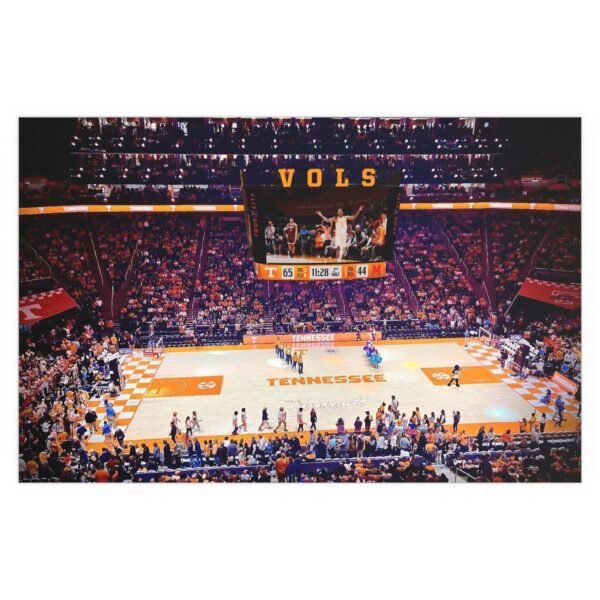 Tennessee Volunteers Thompson-Boling Arena at Food City Center Indoor and Outdoor Silk Posters - Image 2