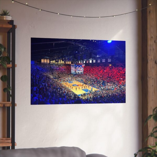 Kansas Jayhawks Allen Fieldhouse Fine Art Posters - Image 3