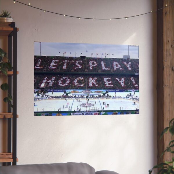 2016 Stadium Series TCF Bank Stadium - Chicago Blackhawks vs Minnesota Wild Fine Art Posters - Image 3