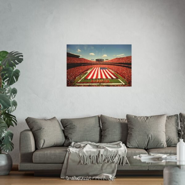 Kansas City Chiefs Arrowhead Stadium Fine Art Posters - Image 2