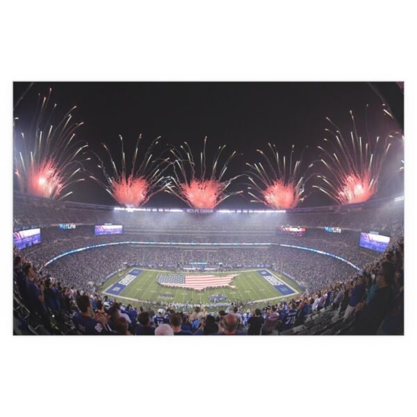 New York Giants MetLife Stadium Indoor and Outdoor Silk Posters - Image 2