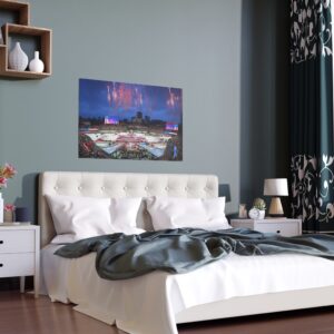 2024 Winter Classic Wrigley Field - St. Louis Blues vs Chicago Blackhawks Indoor and Outdoor Silk Posters