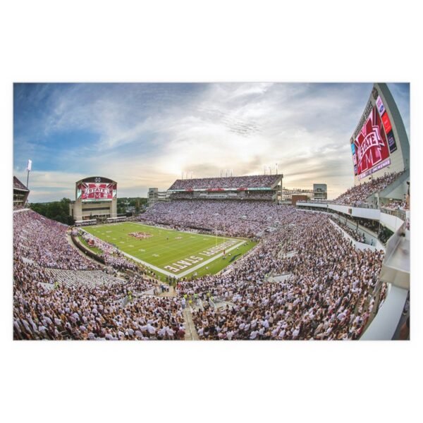 Mississippi State Bulldogs Davis Wade Stadium Indoor and Outdoor Silk Posters - Image 2