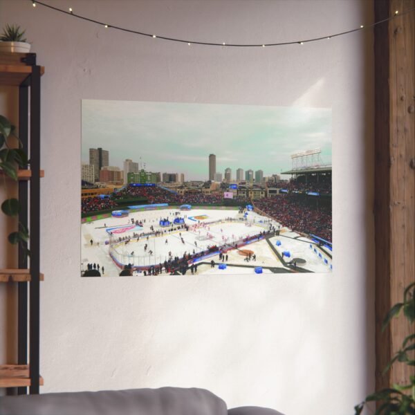 2009 Winter Classic Wrigley Field - Detroit Red Wings vs  Chicago Blackhawks Fine Art Posters - Image 3