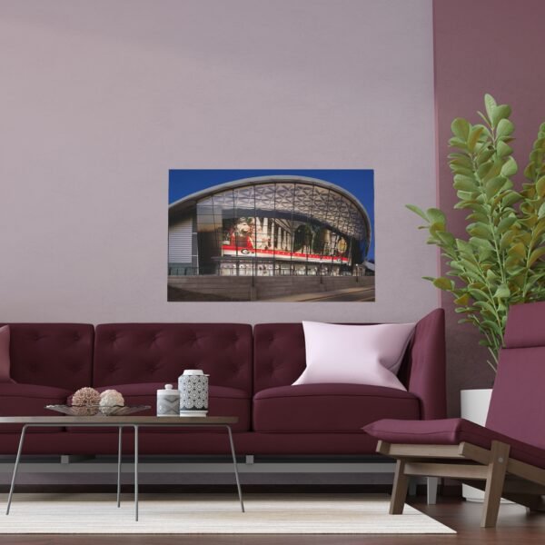Georgia Bulldogs Stegeman Coliseum Indoor and Outdoor Silk Posters - Image 3