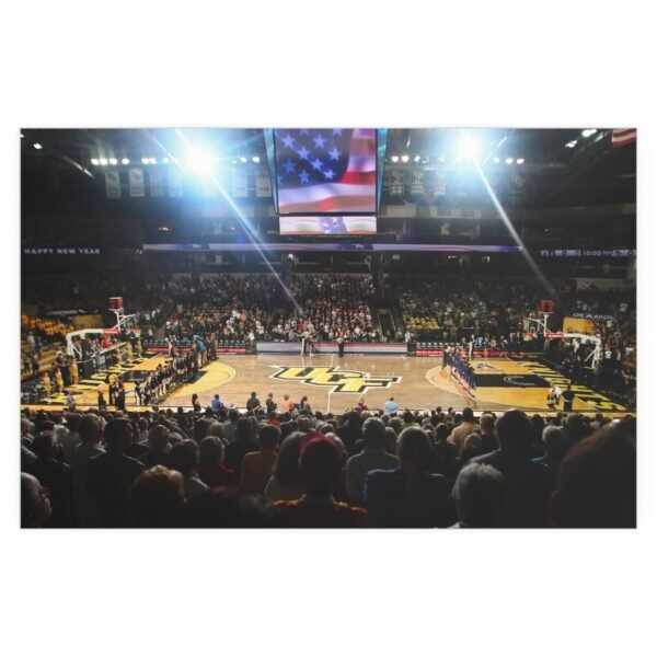 UCF Knights Addition Financial Arena Indoor and Outdoor Silk Posters - Image 2