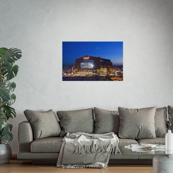 Indianapolis Colts Lucas Oil Stadium Fine Art Posters - Image 2