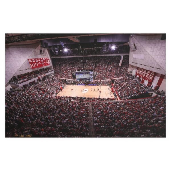 Indiana Hoosiers Simon Skjodt Assembly Hall Indoor and Outdoor Silk Posters - Image 2
