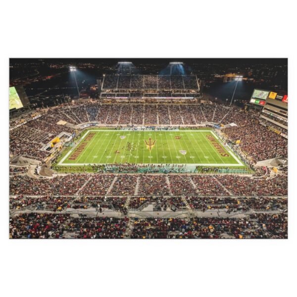 Arizona State Sun Devils Mountain America Stadium Indoor and Outdoor Silk Posters - Image 2