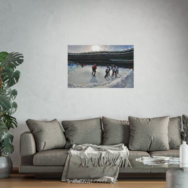 2014 Stadium Series Yankee Stadium - New York Rangers vs  New Jersey Devils Fine Art Posters - Image 2