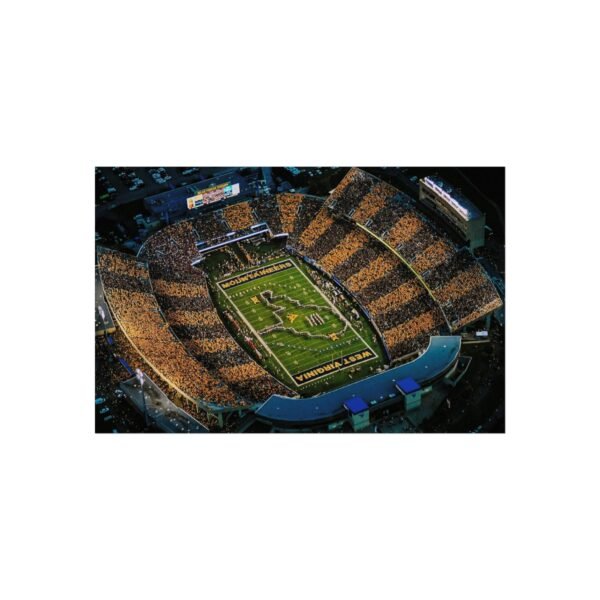 West Virginia Mountaineers Milan Puskar Stadium Fine Art Posters
