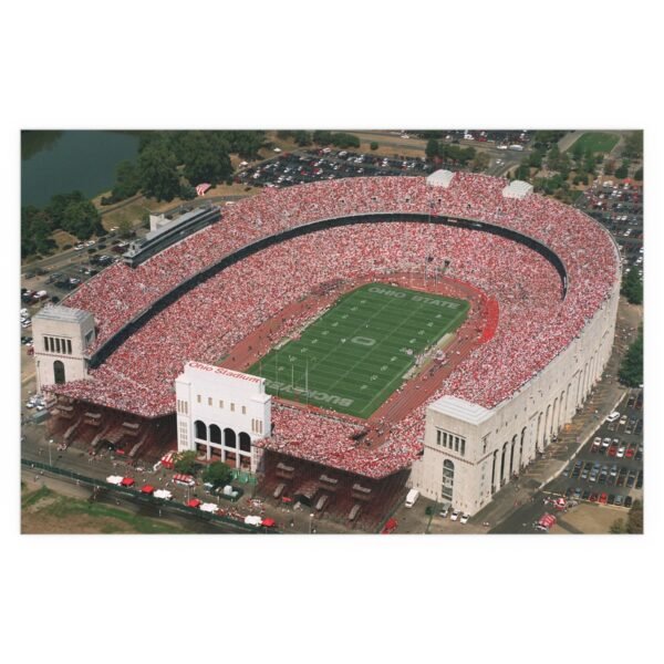 Ohio State Buckeyes Ohio Stadium Indoor and Outdoor Silk Posters - Image 2