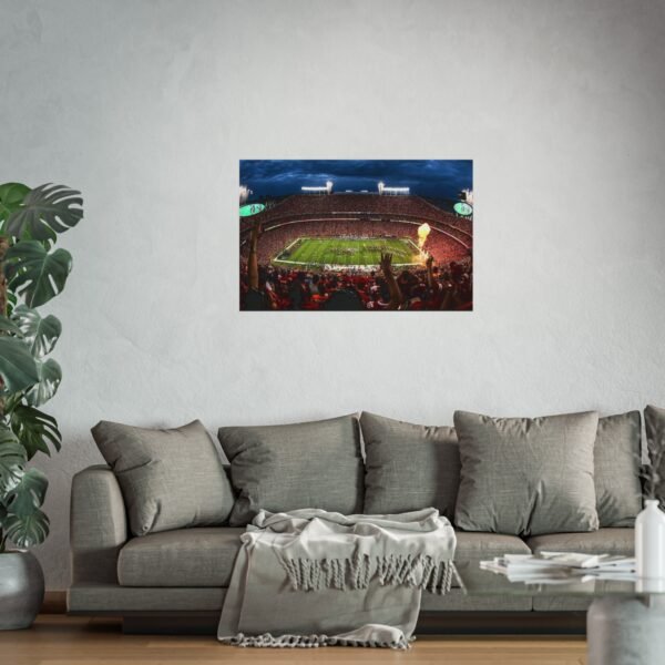 Kansas City Chiefs Arrowhead Stadium Fine Art Posters - Image 2