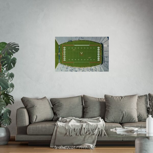 Virginia Cavaliers David A. Harrison III Field at Scott Stadium Fine Art Posters - Image 2