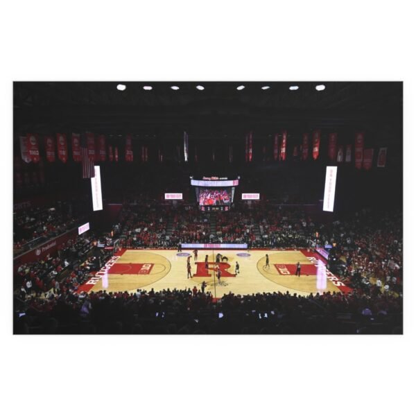 Rutgers Scarlet Knights Jersey Mike's Arena Indoor and Outdoor Silk Posters - Image 2