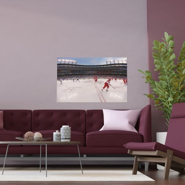 2016 Stadium Series Coors Field - Detroit Red Wings vs Colorado Avalanche Fine Art Posters - Image 3