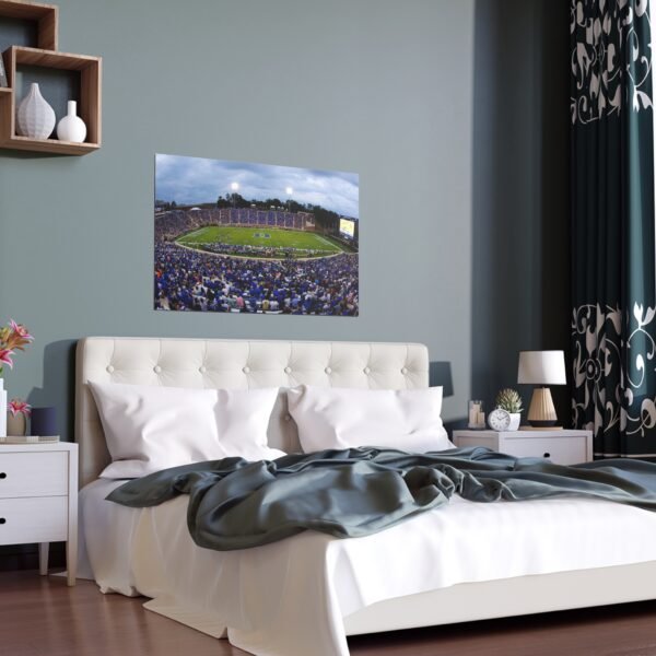 Duke Blue Devils Brooks Field at Wallace Wade Stadium Indoor and Outdoor Silk Posters