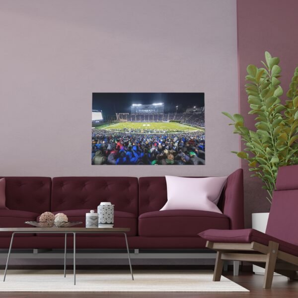 Duke Blue Devils Brooks Field at Wallace Wade Stadium Indoor and Outdoor Silk Posters - Image 3
