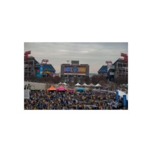 2022 Stadium Series Nissan Stadium - Tampa Bay Lightning vs Nashville Predators Fine Art Posters