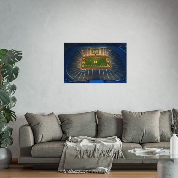 Michigan Wolverines Michigan Stadium Fine Art Posters - Image 2