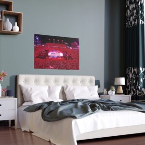 2023 Stadium Series Carter-Finley Stadium - Washington Capitals vs Carolina Hurricanes Indoor and Outdoor Silk Posters