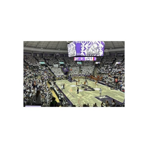TCU Horned Frogs Ed and Rae Schollmaier Arena Fine Art Posters