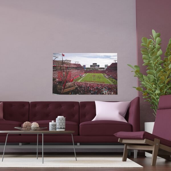 Tampa Bay Buccaneers Raymond James Stadium Indoor and Outdoor Silk Posters - Image 3