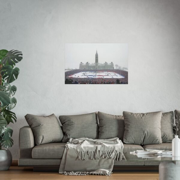 2017 NHL100 Classic Lansdowne Park - Montréal Canadiens vs Ottawa Senators Fine Art Posters - Image 2