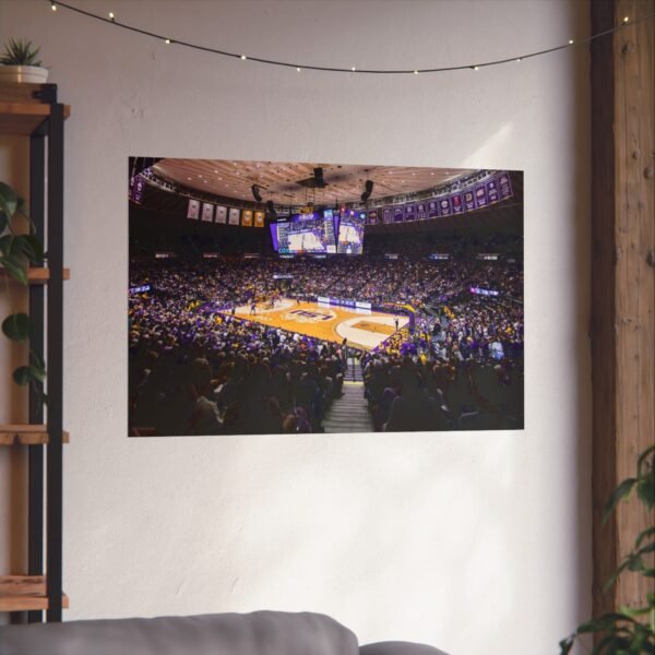 LSU Tigers Pete Maravich Assembly Center Fine Art Posters - Image 3