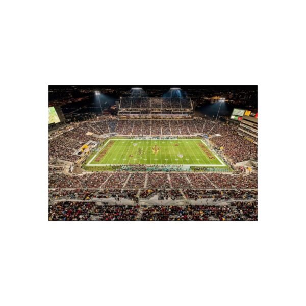 Arizona State Sun Devils Mountain America Stadium Fine Art Posters
