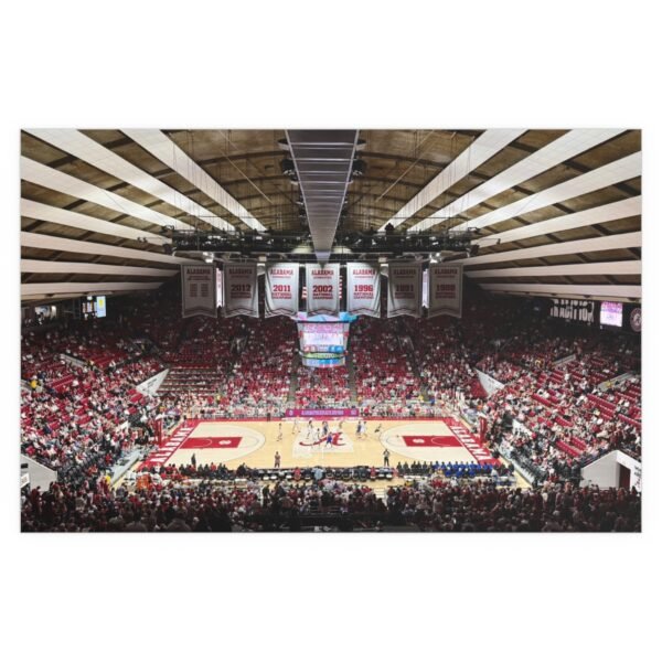 Alabama Crimson Tide Coleman Coliseum Indoor and Outdoor Silk Posters - Image 2