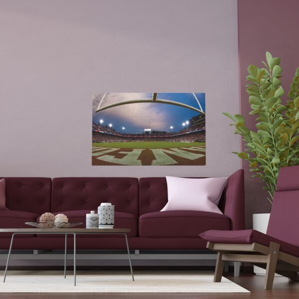 Stanford Cardinal Stanford Stadium Indoor and Outdoor Silk Posters - Image 3