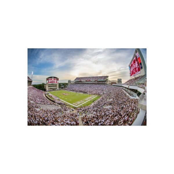 Mississippi State Bulldogs Davis Wade Stadium Fine Art Posters