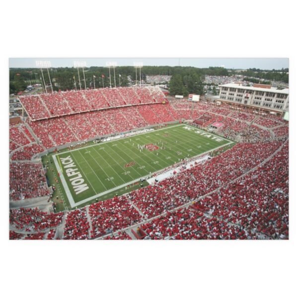 NC State Wolfpack Carter-Finley Stadium Indoor and Outdoor Silk Posters - Image 2