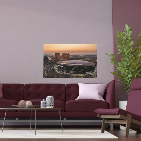 Las Vegas Raiders Allegiant Stadium Indoor and Outdoor Silk Posters - Image 3