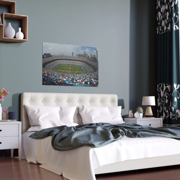 Carolina Panthers Bank of America Stadium Indoor and Outdoor Silk Posters