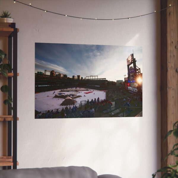 2016 Stadium Series Coors Field - Detroit Red Wings vs Colorado Avalanche Fine Art Posters - Image 3