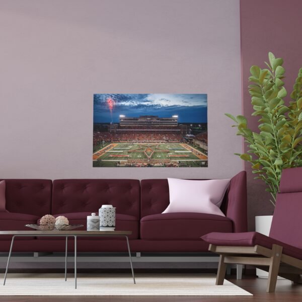 Illinois Fighting Illini Memorial Stadium Indoor and Outdoor Silk Posters - Image 3