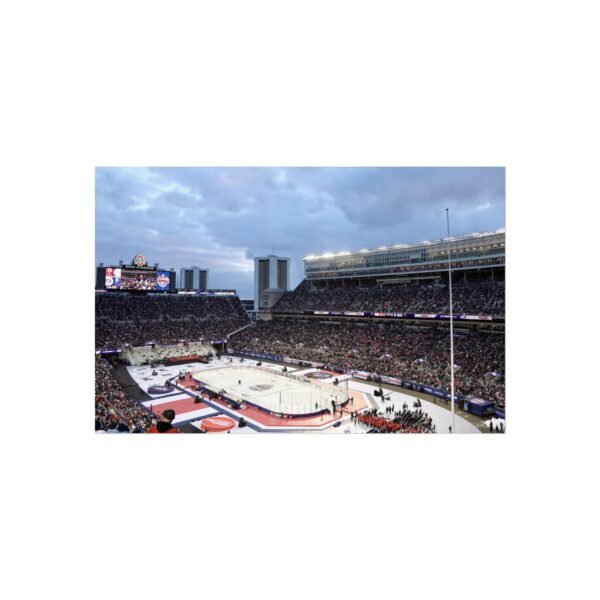 2025 Stadium Series Ohio Stadium - Detroit Red Wings vs Columbus Blue Jackets Fine Art Posters