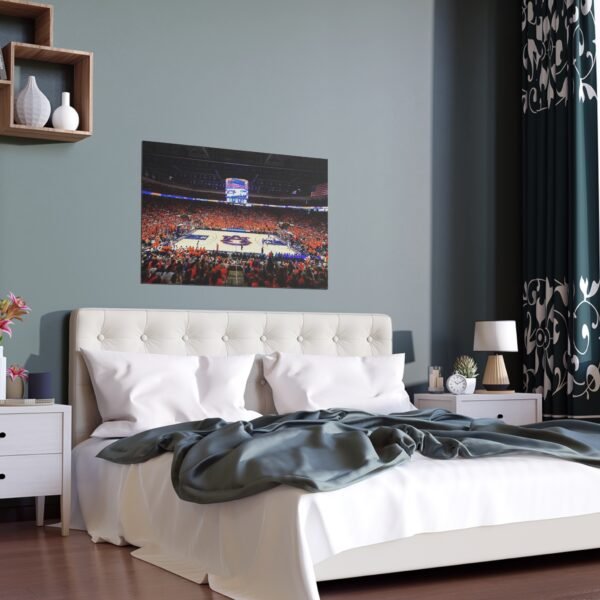 Auburn Tigers Neville Arena Indoor and Outdoor Silk Posters