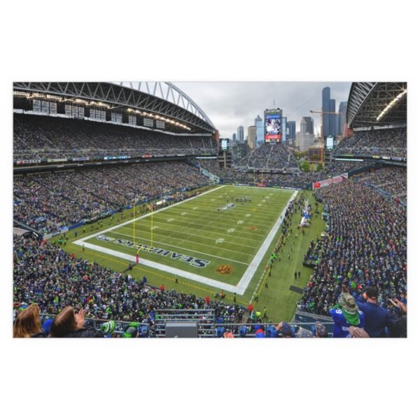 Seattle Seahawks Lumen Field Indoor and Outdoor Silk Posters - Image 2