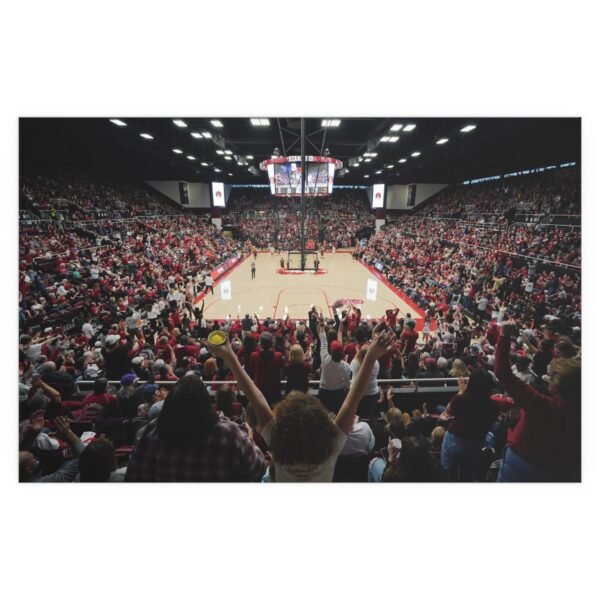 Stanford Cardinal Maples Pavilion Indoor and Outdoor Silk Posters - Image 2