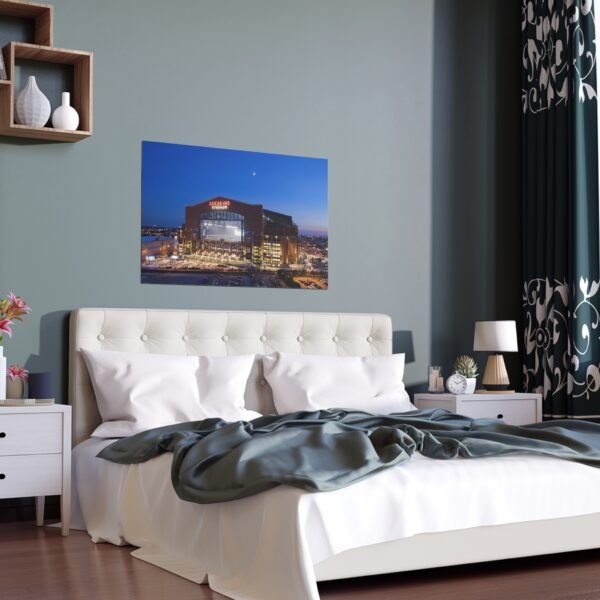 Indianapolis Colts Lucas Oil Stadium Indoor and Outdoor Silk Posters