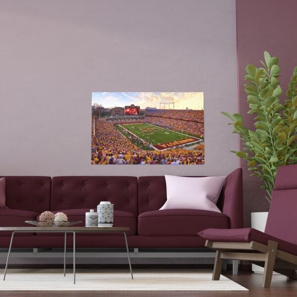 Minnesota Golden Gophers Williams Arena Indoor and Outdoor Silk Posters - Image 3