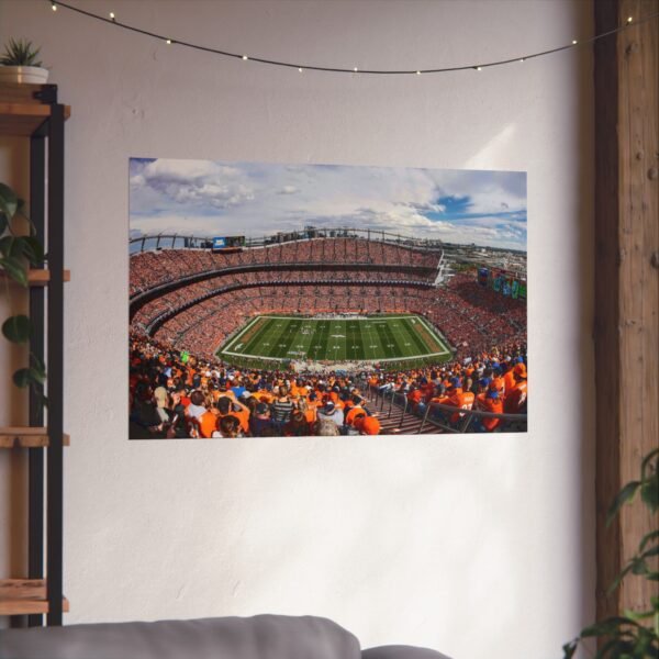 Denver Broncos Empower Field at Mile High Fine Art Posters - Image 3